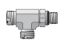 Picture of Parker 8M18R87OMLOS BP - Seal-Lok ORFS Tee R87OMLO