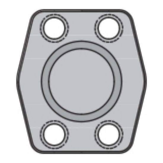 Picture of Parker 12PQ1BSX - 4-Bolt Hydraulic Flanges and Components