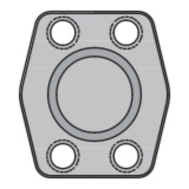 Picture of Parker 40PQ1BSXK - 4-Bolt Hydraulic Flanges and Components