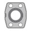 Picture of Parker 8SPGG5Q1BSX - 4-Bolt Hydraulic Flanges and Components
