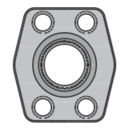 Picture of Parker 16W4Q1PSX - 4-Bolt Hydraulic Flanges and Components
