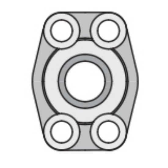 Picture of Parker 16-12W6Q1PSX - 4-Bolt Hydraulic Flanges and Components