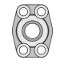 Picture of Parker 12W6EQ1BSXK - 4-Bolt Hydraulic Flanges and Components
