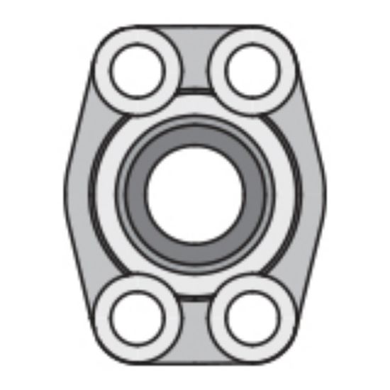 Picture of Parker 16W7Q2BSX - 4-Bolt Hydraulic Flanges and Components