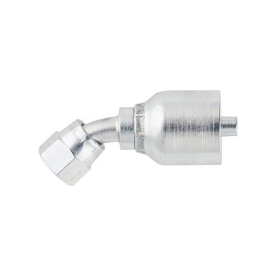 Picture of Parker 13743-4-4C - Crimp Style Hydraulic Hose Fitting - 43 Series Fittings