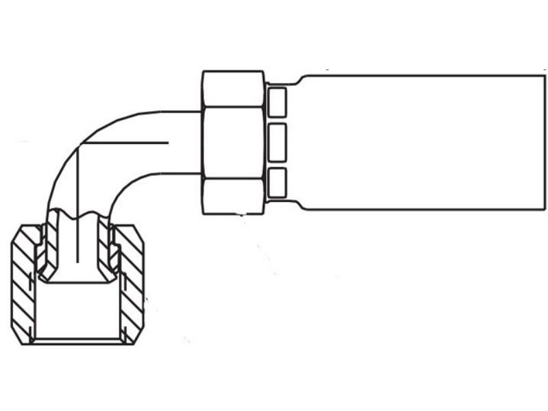 Picture of Parker 13958-16-16 - 58 Series 13958