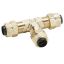 Picture of Parker 164P-5 - Brass Compression Fittings for Thermoplastic and Soft Metal Tubing - Poly-Tite.