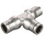 Picture of Parker 164PLM-6 - Electroless Nickel Plated Brass Push-to-Connect Fittings - Prestolok PLM