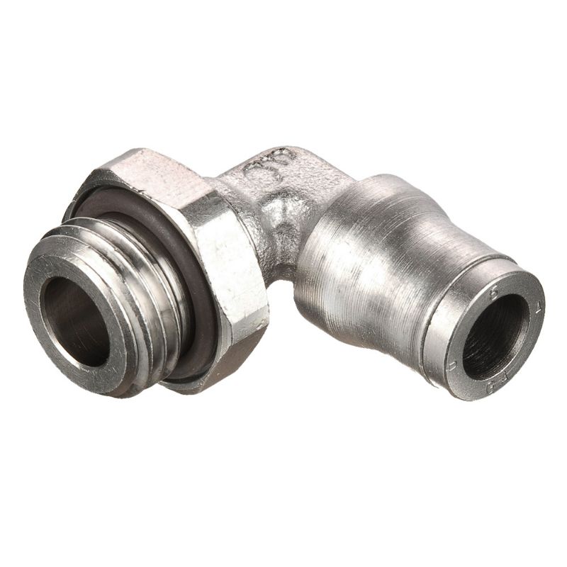 Picture of Parker 169PLM-4M-2G - Electroless Nickel Plated Brass Push-to-Connect Fittings - Prestolok PLM