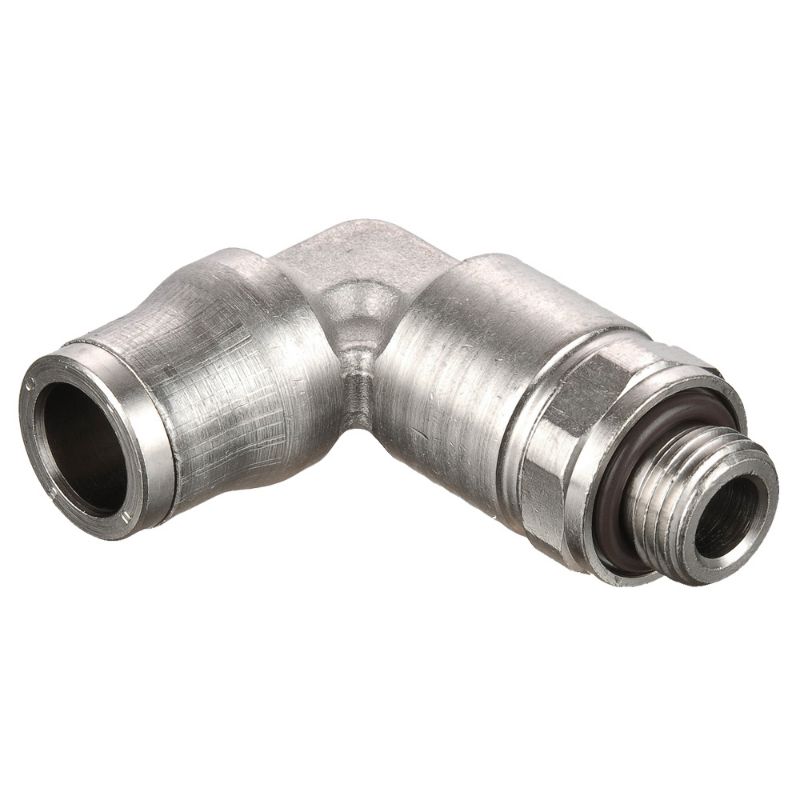 Picture of Parker 169PLMX-6M-2G - Electroless Nickel Plated Brass Push-to-Connect Fittings - Prestolok PLM