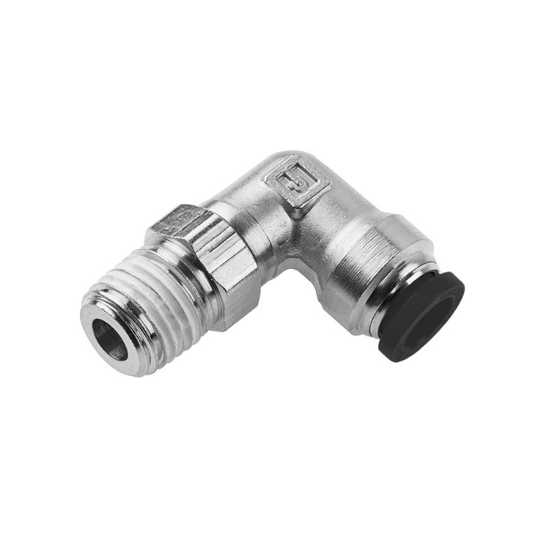 Picture of Parker W169PLP-5/32-1 - Push-to-Connect Nickel Plated Instant Fittings - Prestolok PLP Metal