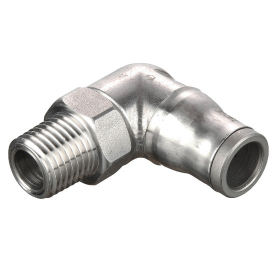 Picture of Parker 169PLS-12M-4 - Push-to-Connect Pneumatic Stainless Steel Fittings - Prestolok PLS