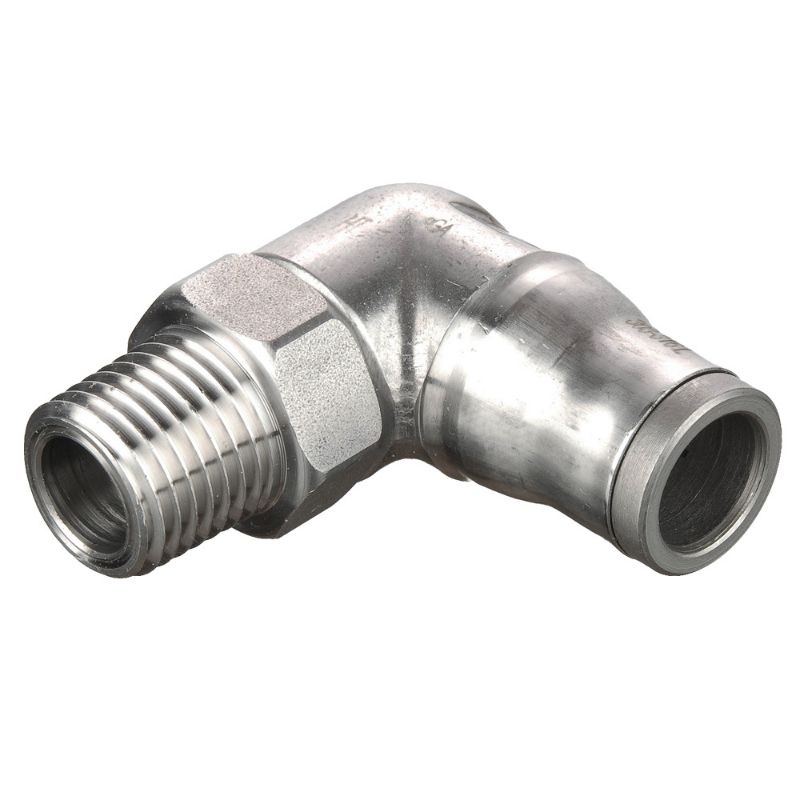 Picture of Parker 169PLS-10M-6 - Push-to-Connect Pneumatic Stainless Steel Fittings - Prestolok PLS