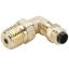 Picture of Parker 169PS-6-2 - Brass Compression Fittings for Thermoplastic and Soft Metal Tubing - Poly-Tite.
