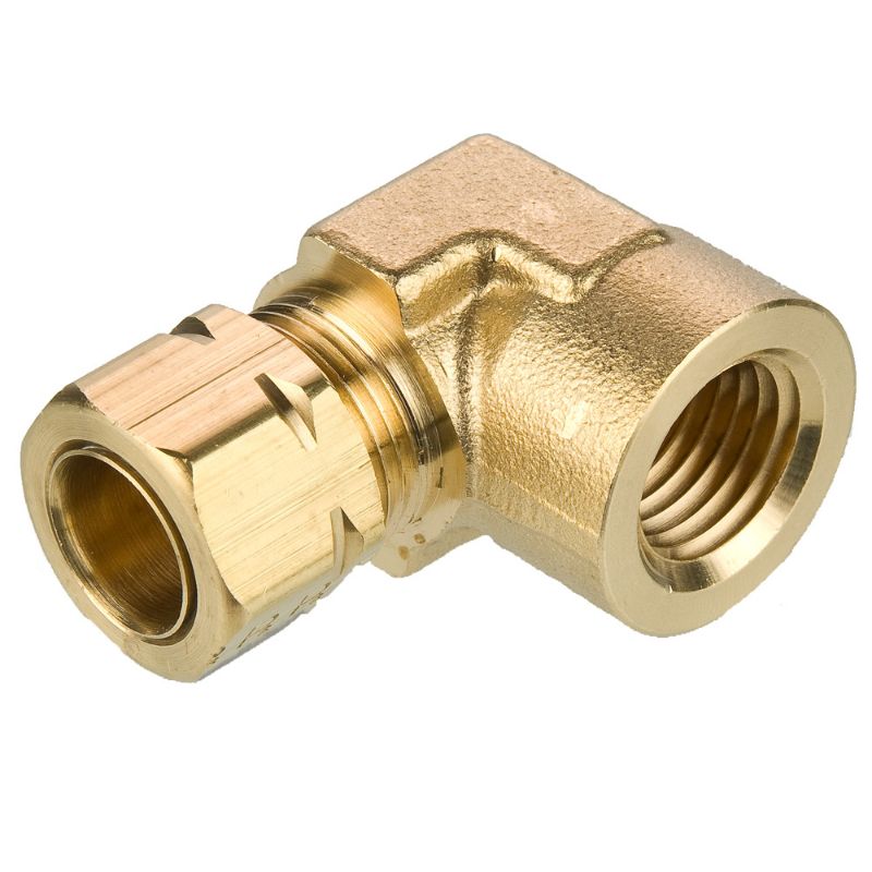 Picture of Parker 170CA-6-6 - Brass Compression Fittings, Compress-Align