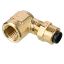 Picture of Parker 170P-6-4 - Brass Compression Fittings for Thermoplastic and Soft Metal Tubing - Poly-Tite.