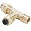 Picture of Parker 171P-4-2 - Brass Compression Fittings for Thermoplastic and Soft Metal Tubing - Poly-Tite.