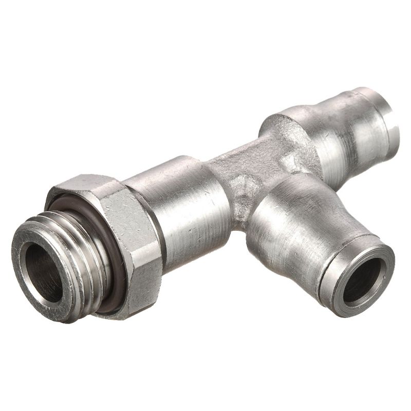 Picture of Parker 171PLM-6M-4G - Electroless Nickel Plated Brass Push-to-Connect Fittings - Prestolok PLM