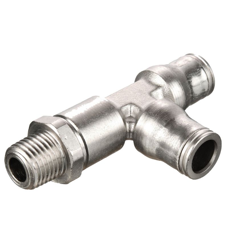 Picture of Parker 171PLM-8M-2R - Electroless Nickel Plated Brass Push-to-Connect Fittings - Prestolok PLM