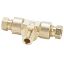 Picture of Parker 172HD-4-4 - Brass flareless tube fitting, Hi-Duty