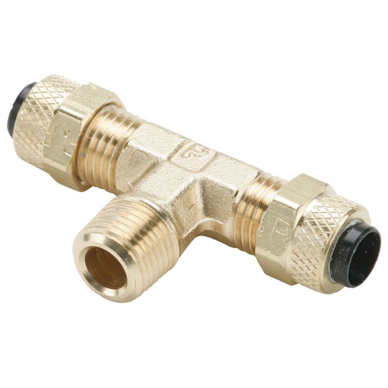 Picture of Parker 172P-6-4 - Brass Compression Fittings for Thermoplastic and Soft Metal Tubing - Poly-Tite.
