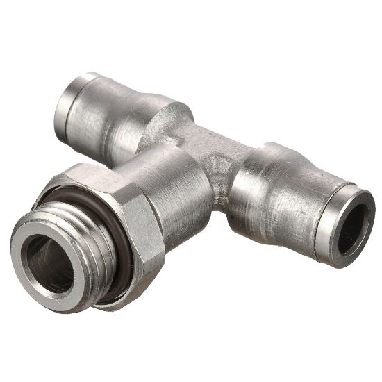 Picture of Parker 172PLM-10M-4G - Electroless Nickel Plated Brass Push-to-Connect Fittings - Prestolok PLM