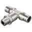 Picture of Parker 172PLM-10M-6R - Electroless Nickel Plated Brass Push-to-Connect Fittings - Prestolok PLM