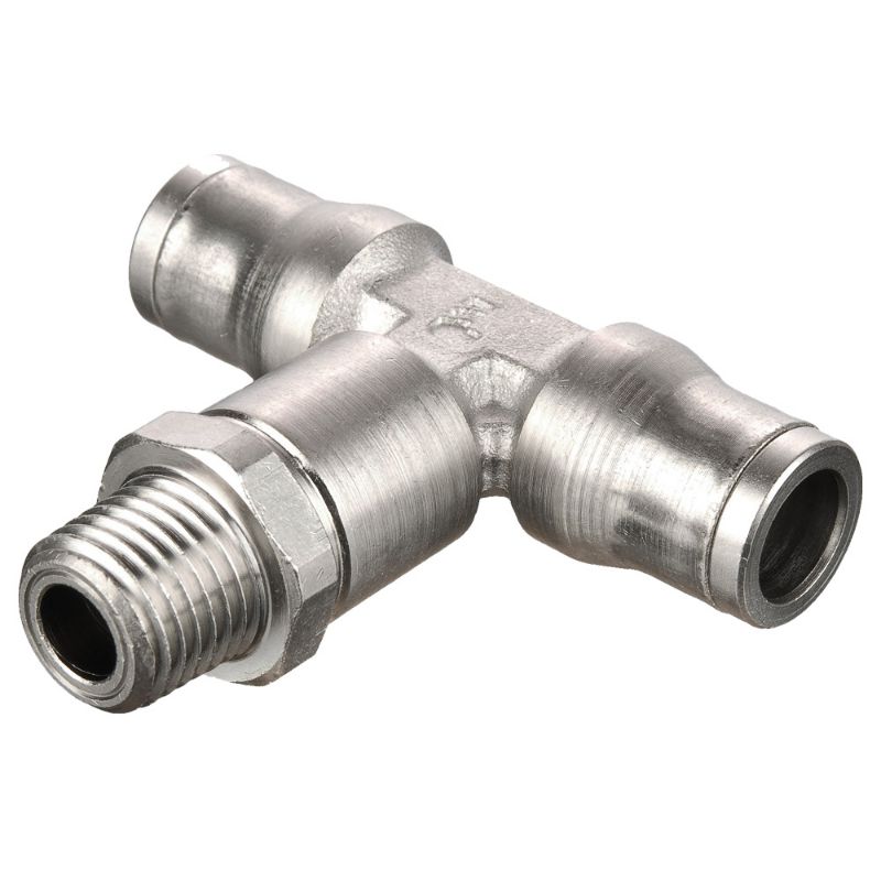 Picture of Parker 172PLM-4-4 - Electroless Nickel Plated Brass Push-to-Connect Fittings - Prestolok PLM