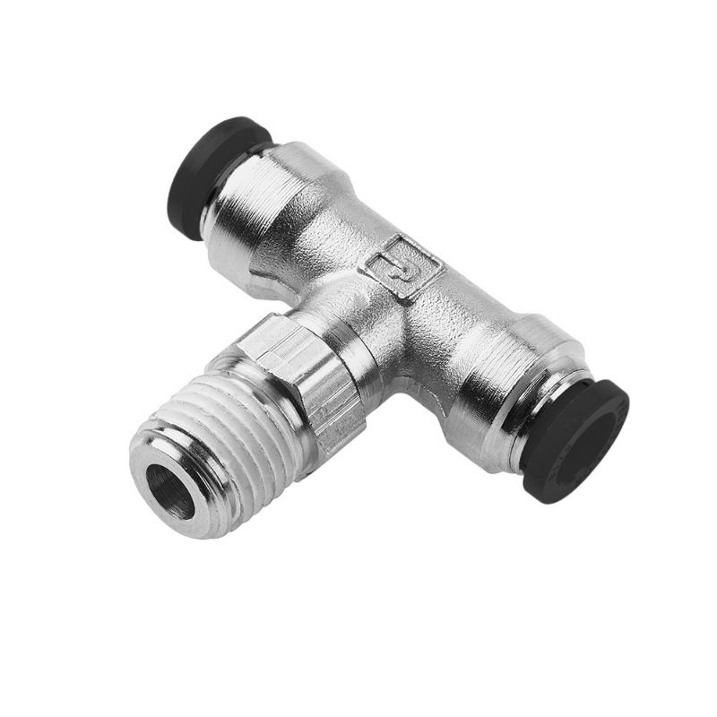 Picture of Parker W172PLP-6-6 - Push-to-Connect Nickel Plated Instant Fittings - Prestolok PLP Metal