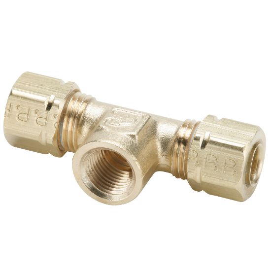 Picture of Parker 177CA-4-2 - Brass Compression Fittings, Compress-Align