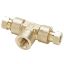 Picture of Parker 177HD-4-4 - Brass flareless tube fitting, Hi-Duty