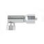 Picture of Parker 1B443-6-6 - Crimp Style Hydraulic Hose Fitting - 43 Series Fittings