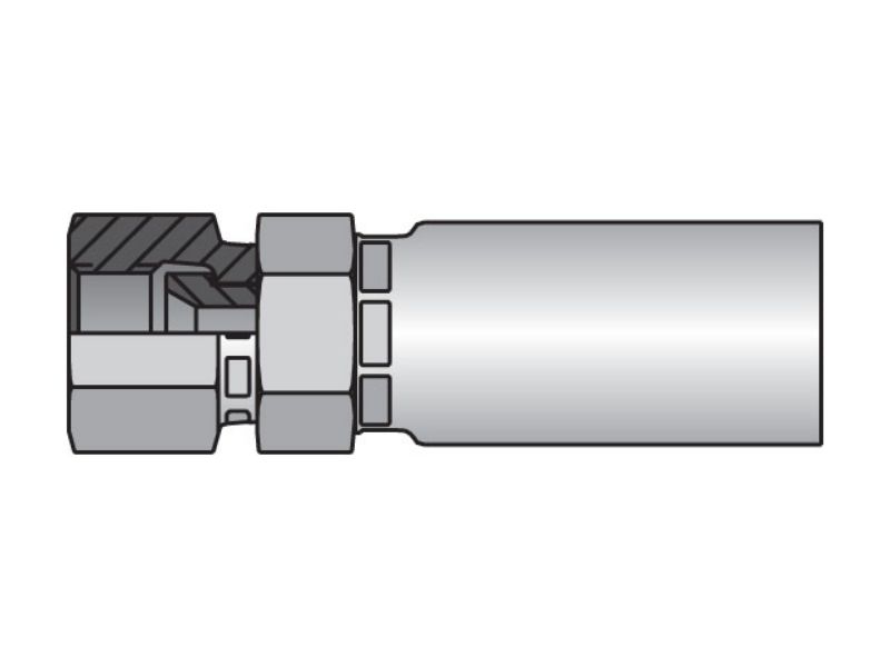 Picture of Parker 1FU55-4-4 - 55 Series 1FU55
