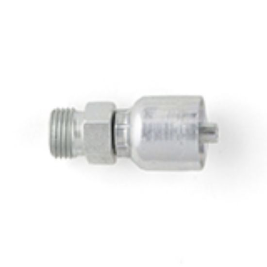 Picture of Parker 1D043-35-20 - Crimp Style Hydraulic Hose Fitting - 43 Series Fittings