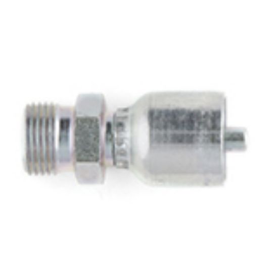 Picture of Parker 1D243-10-4 - Crimp Style Hydraulic Hose Fitting - 43 Series Fittings