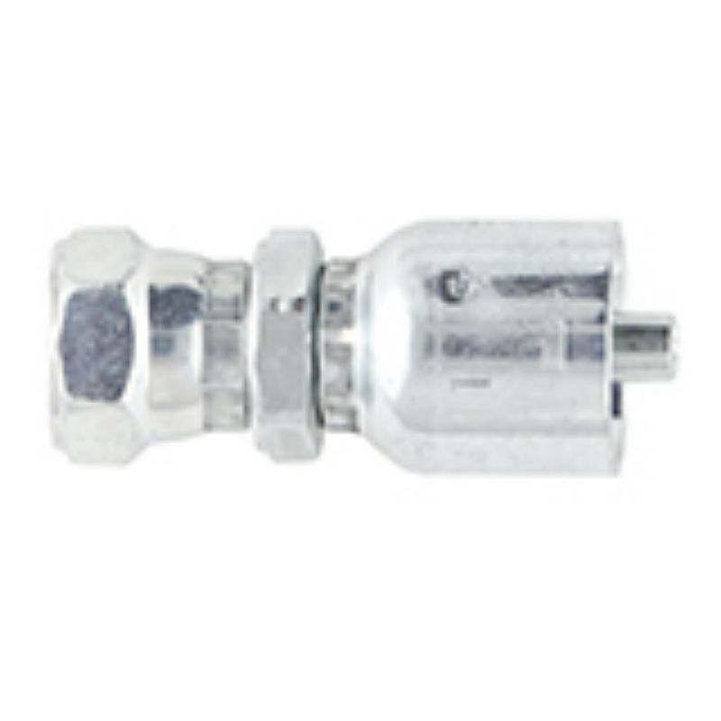 Picture of Parker 1MU43-4-4 - Crimp Style Hydraulic Hose Fitting - 43 Series Fittings