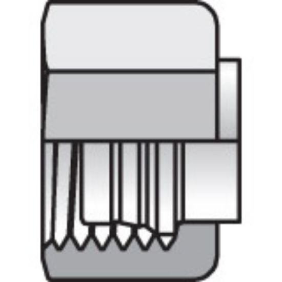 Picture of Parker 2 BTI2-B - Intrulok® Brass Flareless Bite Type Fittings