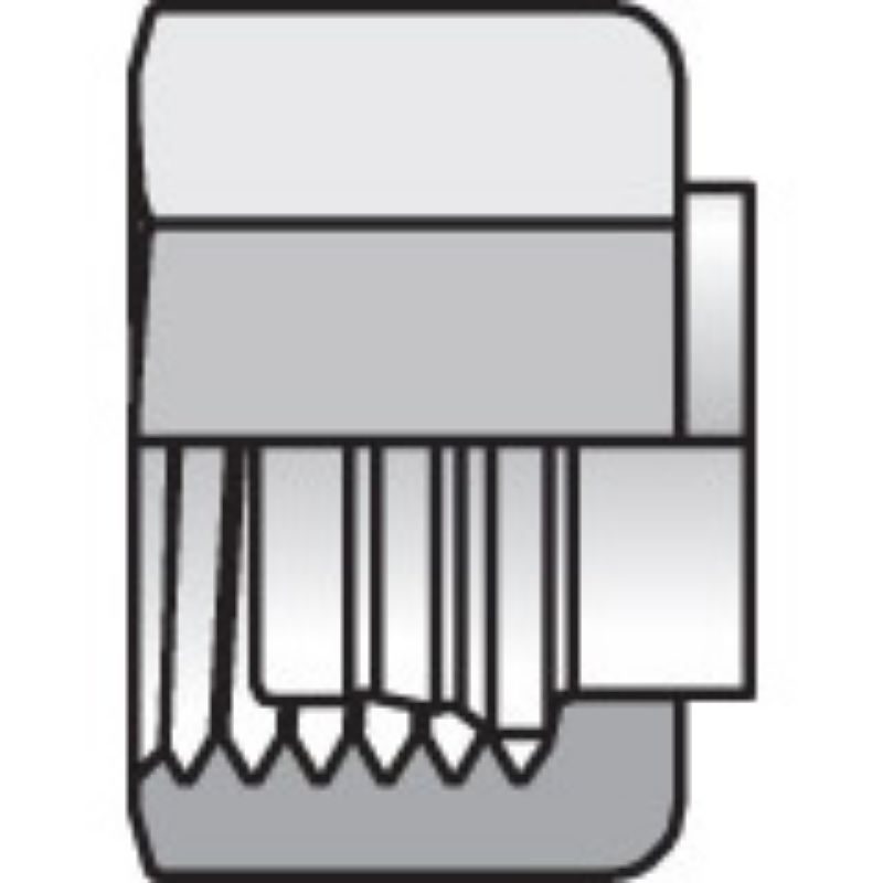 Picture of Parker 3 BTI2-B - Intrulok® Brass Flareless Bite Type Fittings