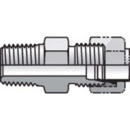 Picture of Parker 4 FBI2-B - Intrulok® Brass Flareless Bite Type Fittings
