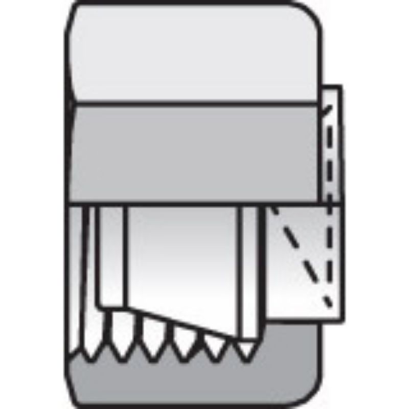 Picture of Parker 8 FNI-B - Intrulok® Brass Flareless Bite Type Fittings