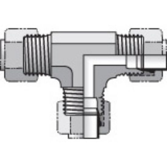 Picture of Parker 4 JBI2-B - Intrulok® Brass Flareless Bite Type Fittings