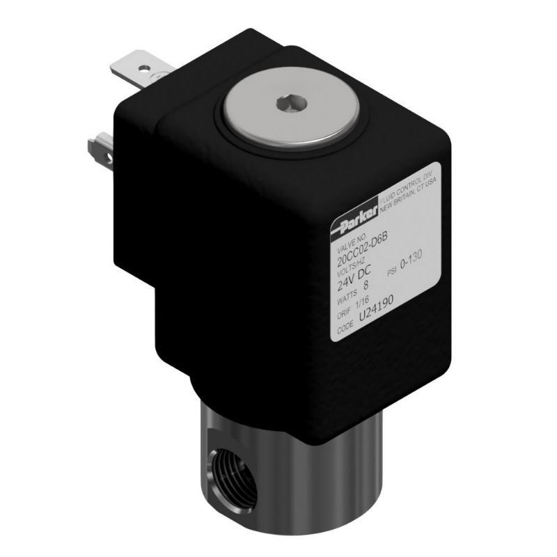 Picture of Parker 20CC02LV4D6B - G4 Series Miniature Solenoid Valves