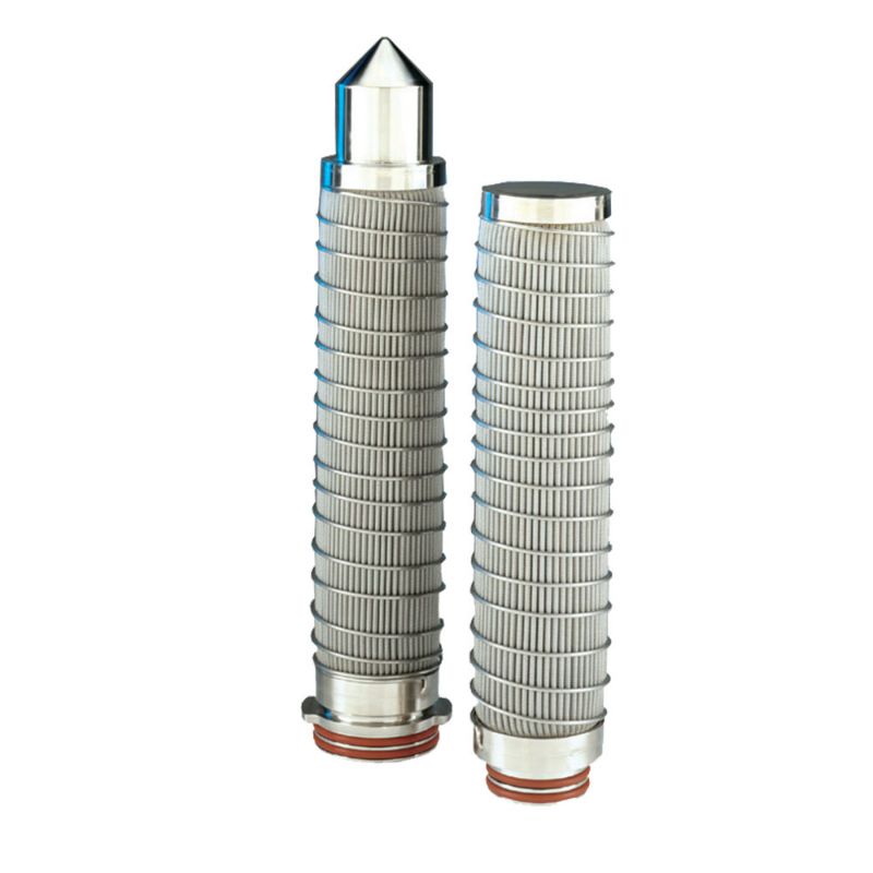 Picture of Parker 21-10110-050-11 - Steelflow Pleated Mesh Filter Cartridge | 316L Stainless Steel Cartridge for Microfiltration Applications