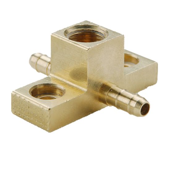 Picture of Parker 220-4-2 - Brass Pneumatic Hose Barbs for Tubing, Dubl-Barb