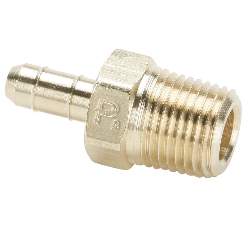 Picture of Parker 28-4-10X32 - Brass Pneumatic Hose Barbs for Tubing, Dubl-Barb