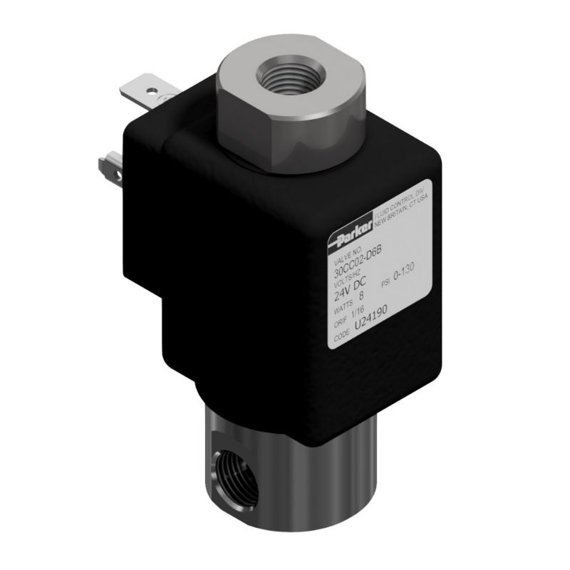 Picture of Parker 30CC02EV4D6E - G4 Series Miniature Solenoid Valves