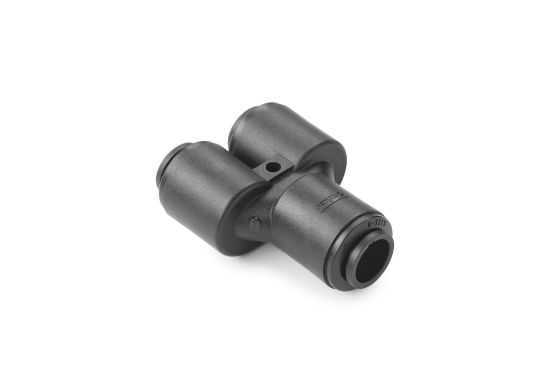 Picture of Parker 362PW-4 - Push-to-Connect Nickel Plated Instant Fittings - Prestolok PLP Metal