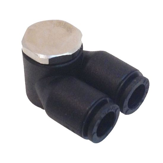 Picture of Parker 369PLPTJ-6M-2G - Composite Push-to-Connect Fittings - PLP Composite