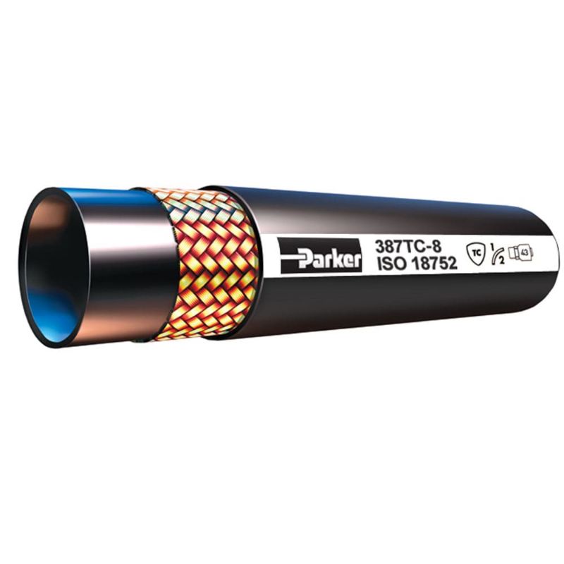 Picture of Parker 387TC-32 - Hydraulic Constant Working Pressure Hose 3000 PSI - GlobalCore 387 Hose