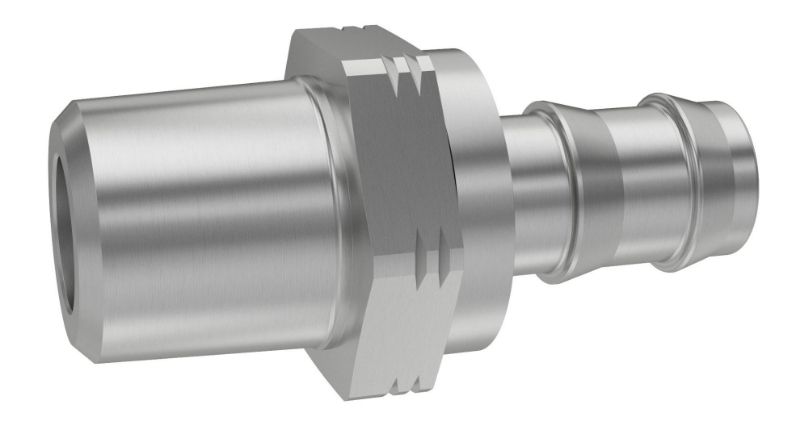 Picture of Parker 39182-4-4B - Push On Field Attachable Hydraulic Hose Fitting - 82 Series Fittings
